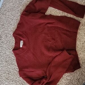 Vigoss red sweater size med